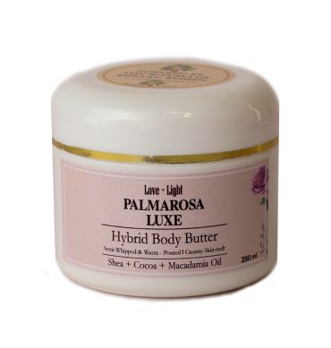 Palmarosa Luxe Shea + Cocoa Butter Body Oil -250ml